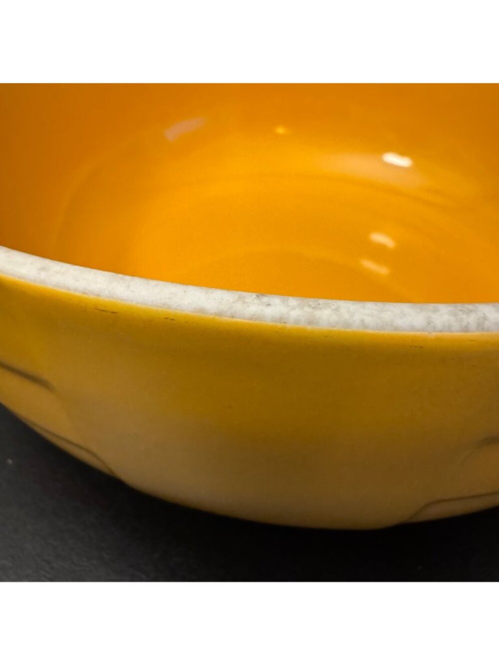 VTG Yellow Mustard Hall China Co. Bowl Hotpoint Refrigerator Dish Made In USA - Picture 8 of 11